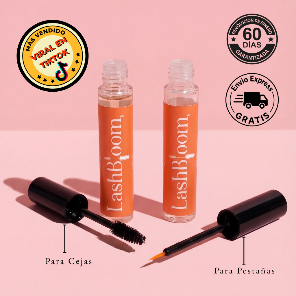 Pack de 2 Sueros nutritivos para pestañas y cejas: 30% OFF y Envió GRATIS antes del 1 de Agosto