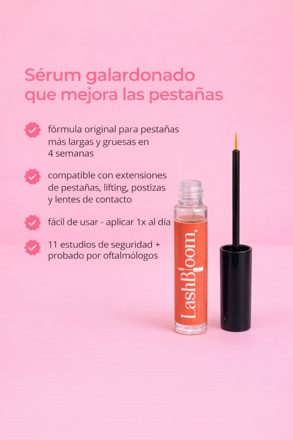 Pack de 2 Sueros nutritivos para pestañas y cejas: 30% OFF y Envió GRATIS antes del 1 de Agosto